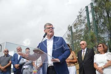 Acto de descubrimiento de la placa de la calle de Farmacéutico Francisco Artiles Betancor (Foto TA)
